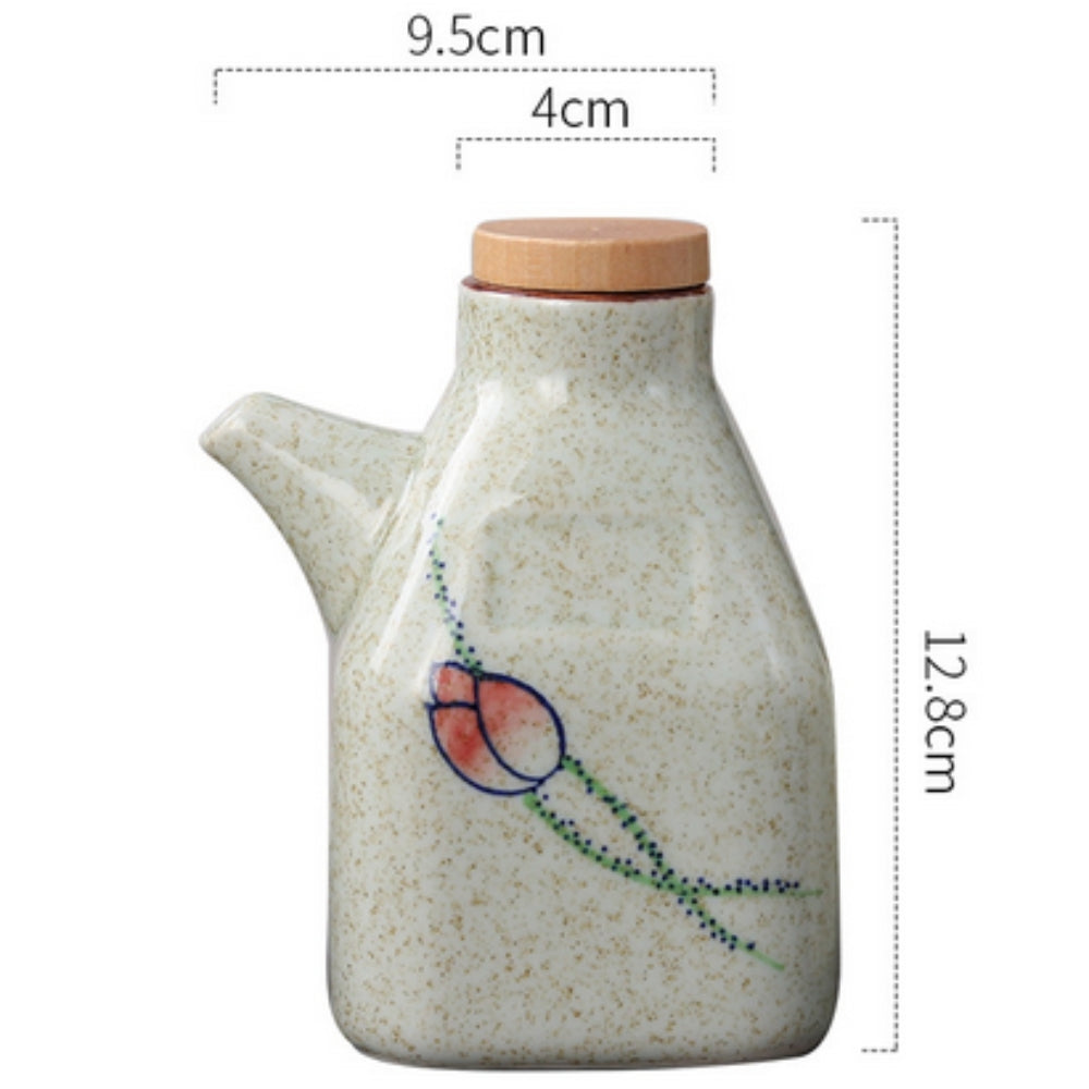 Shiori Glass Oil Bottle – Quiet Control for the Modern Kitchen