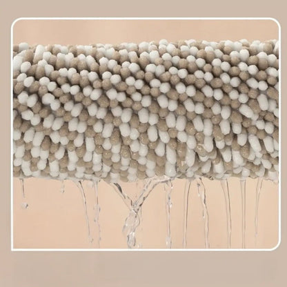 StriaChen Bath Mat – Soft Texture for Quiet Grounding