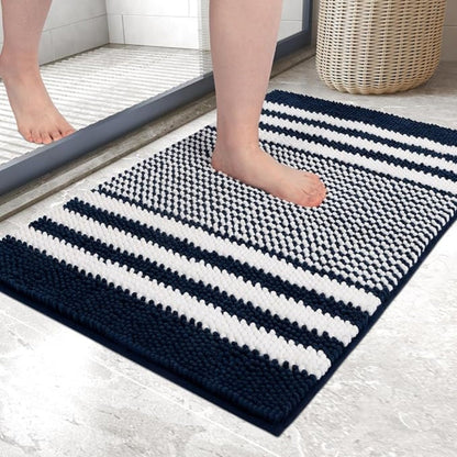 StriaChen Bath Mat – Soft Texture for Quiet Grounding