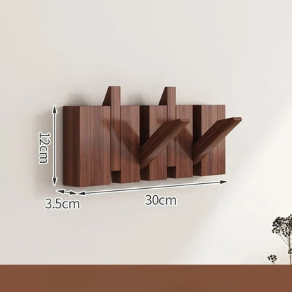 Compose Wall Hook Rack – Piano-Inspired Wooden Design