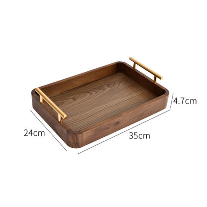 VistaWood Walnut Serving Tray – Calm Elegance for Serving & Styling
