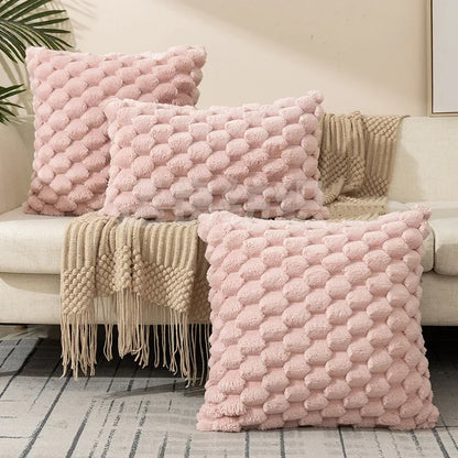 Marshmello Cushion Cover – Ultra-Soft Bouclé Texture for Comfy, Curated Spaces