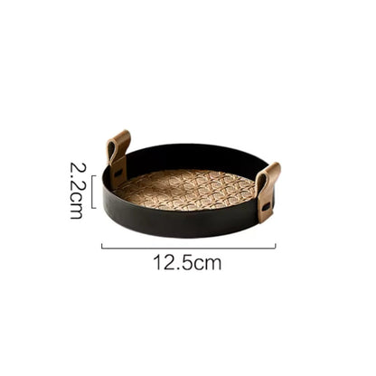 SkandiWeave Handcrafted Rattan Tray