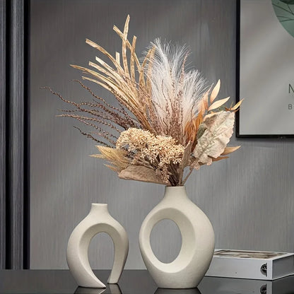 Unity Vase Duo – Sculptural Ceramic Vases for Intentional, Artful Living