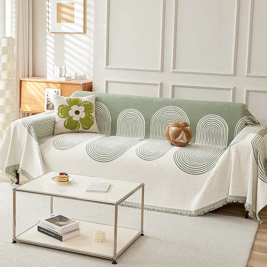 TuckForm Chenille Sofa Cover – Soft Stretch Slipcover for Elevated Everyday Comfort