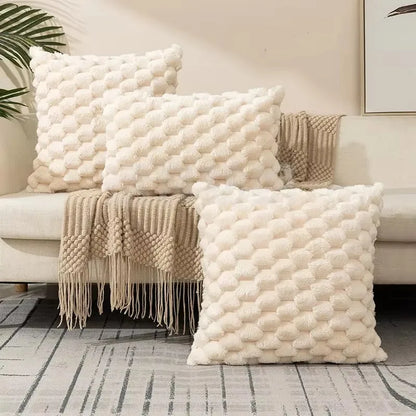 Marshmello Cushion Cover – Ultra-Soft Bouclé Texture for Comfy, Curated Spaces