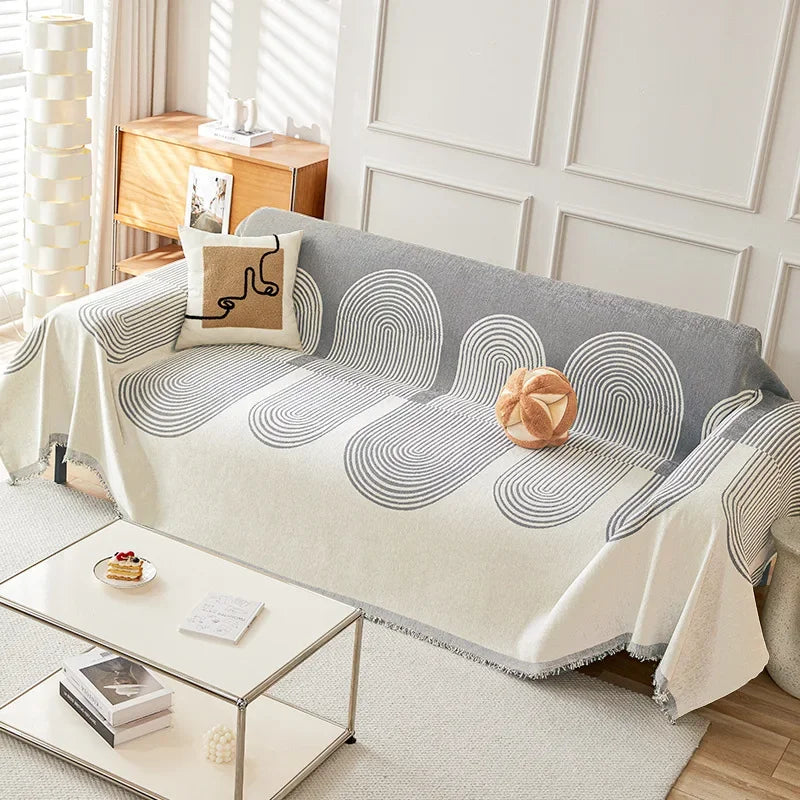 TuckForm Chenille Sofa Cover – Soft Stretch Slipcover for Elevated Everyday Comfort