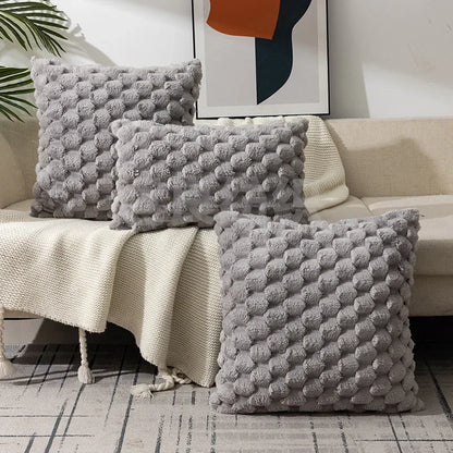 Marshmello Cushion Cover – Ultra-Soft Bouclé Texture for Comfy, Curated Spaces