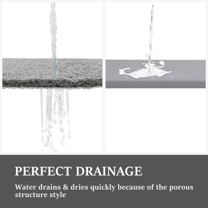 SteadyMat Shower Pad – Non-Slip Bathroom Mat with Clean Lines & Quick-Drain Design