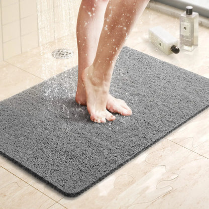 SteadyMat Shower Pad – Non-Slip Bathroom Mat with Clean Lines & Quick-Drain Design