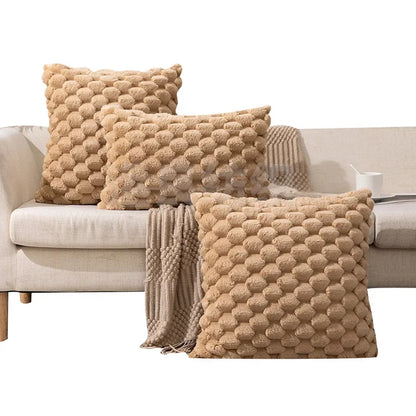 Marshmello Cushion Cover – Ultra-Soft Bouclé Texture for Comfy, Curated Spaces