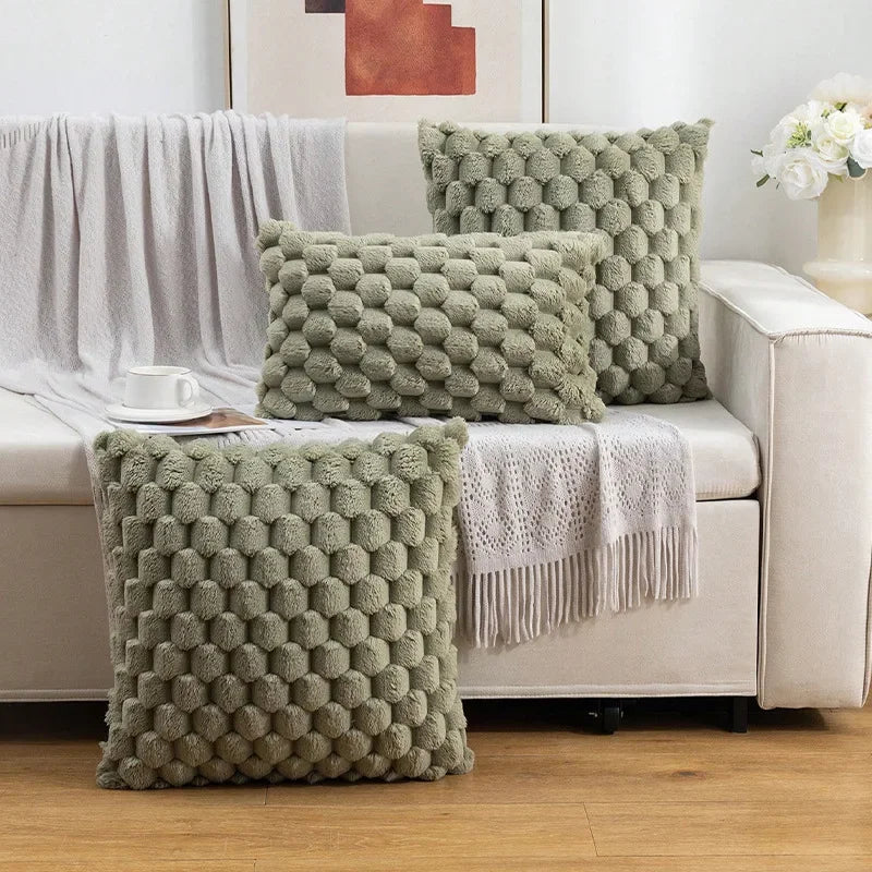 Marshmello Cushion Cover – Ultra-Soft Bouclé Texture for Comfy, Curated Spaces