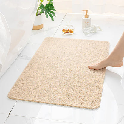 SteadyMat Shower Pad – Non-Slip Bathroom Mat with Clean Lines & Quick-Drain Design