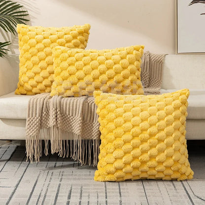 Marshmello Cushion Cover – Ultra-Soft Bouclé Texture for Comfy, Curated Spaces