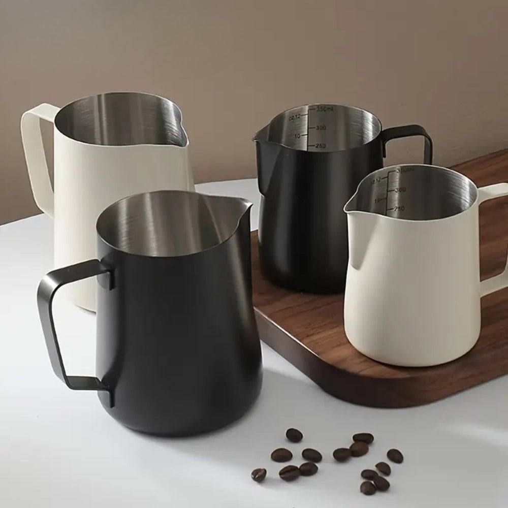 Foama Stainless Pitcher – Quiet Precision for Morning Rituals