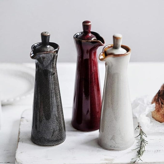 Kiyo Ceramic Condiment Bottle – Pure Form, Thoughtful Function