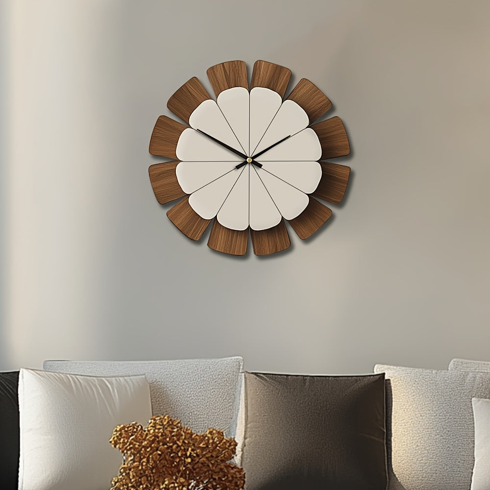 Ardenwood Wall Clock – Handcrafted Wooden Silence