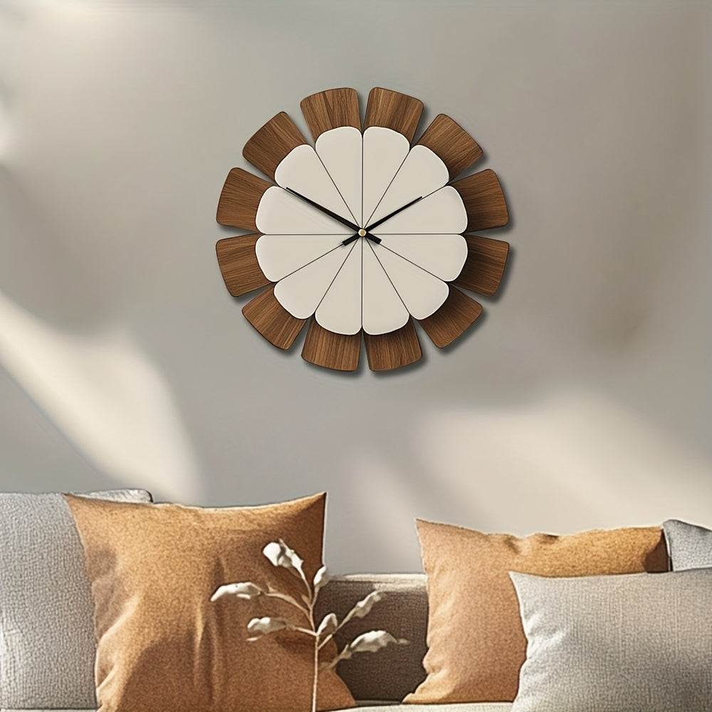 Ardenwood Wall Clock – Handcrafted Wooden Silence