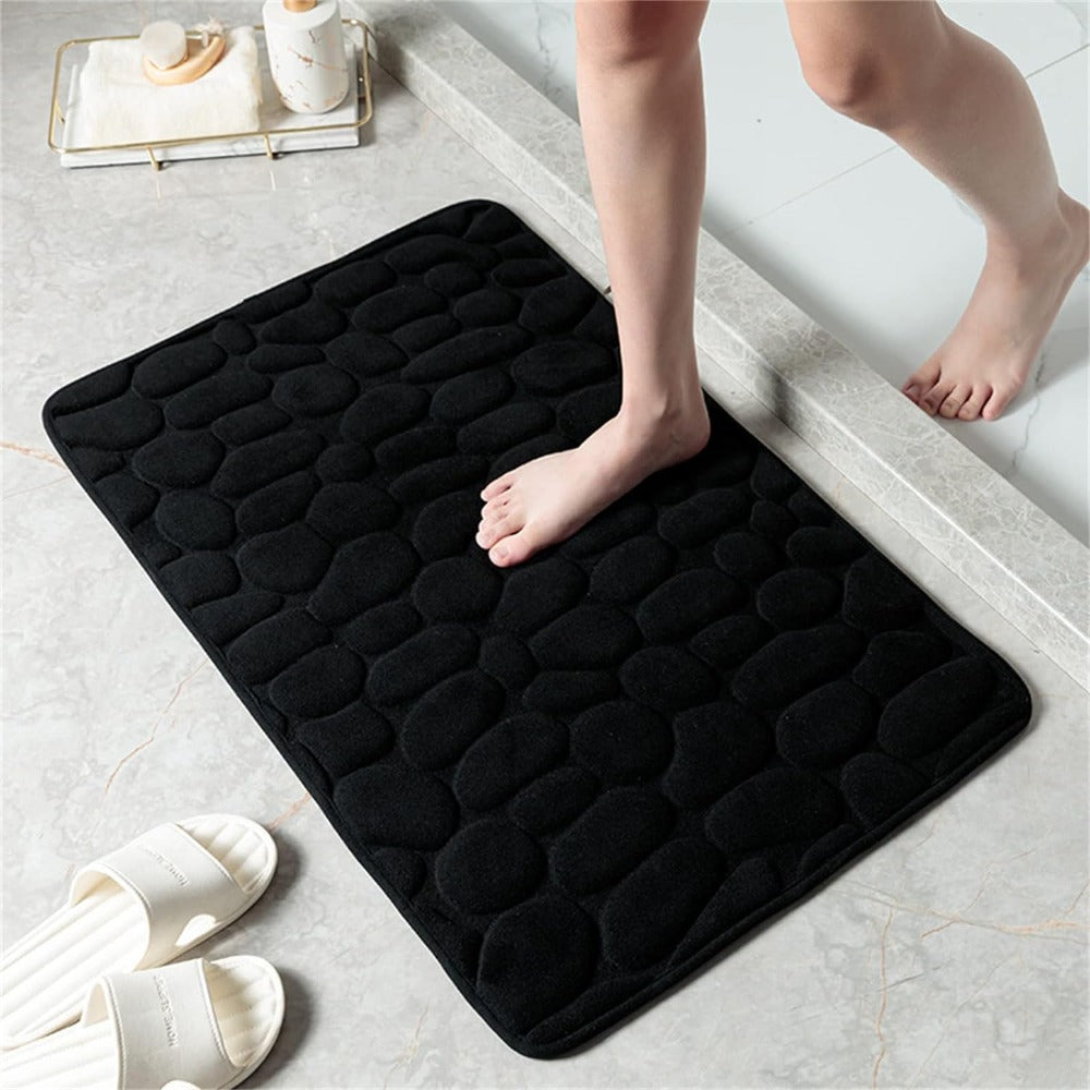 SoftStone Bath Mat – Absorbent Microfibre Mat for Calm, Spa-Inspired Bathrooms