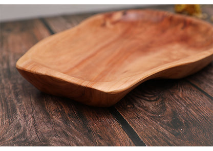 MoriTray Wooden Serving Tray – Minimalist Tray for Snacks