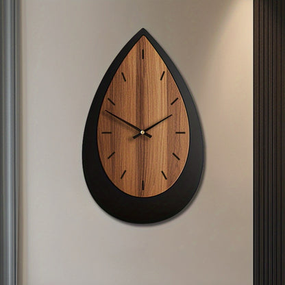 Rivelle Wooden Wall Clock – Irregular Artisan Form