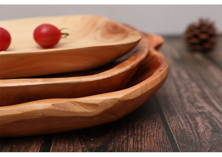 MoriTray Wooden Serving Tray – Minimalist Tray for Snacks