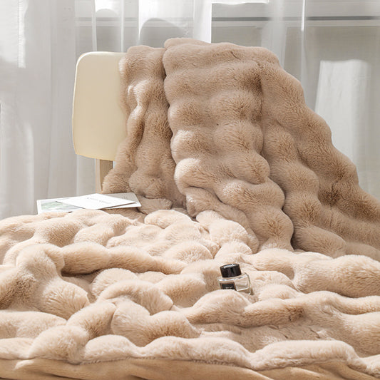 CloudVelvet Throw Blanket – Ultra-Soft Milk Flannel for Everyday Calm