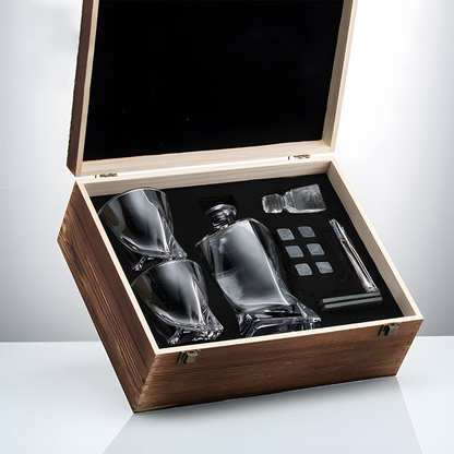 Kyōrin Crystal Decanter Set – Refined Whiskey Serving with Timeless Presence