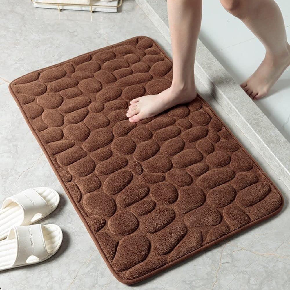SoftStone Bath Mat – Absorbent Microfibre Mat for Calm, Spa-Inspired Bathrooms
