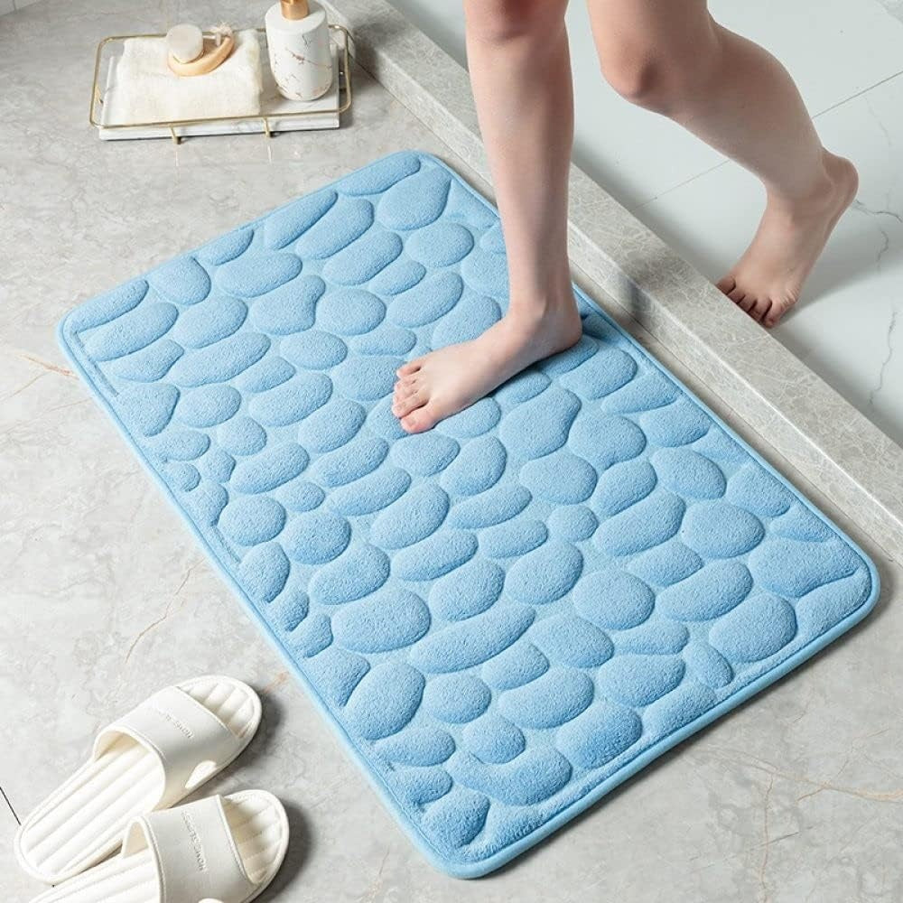 SoftStone Bath Mat – Absorbent Microfibre Mat for Calm, Spa-Inspired Bathrooms