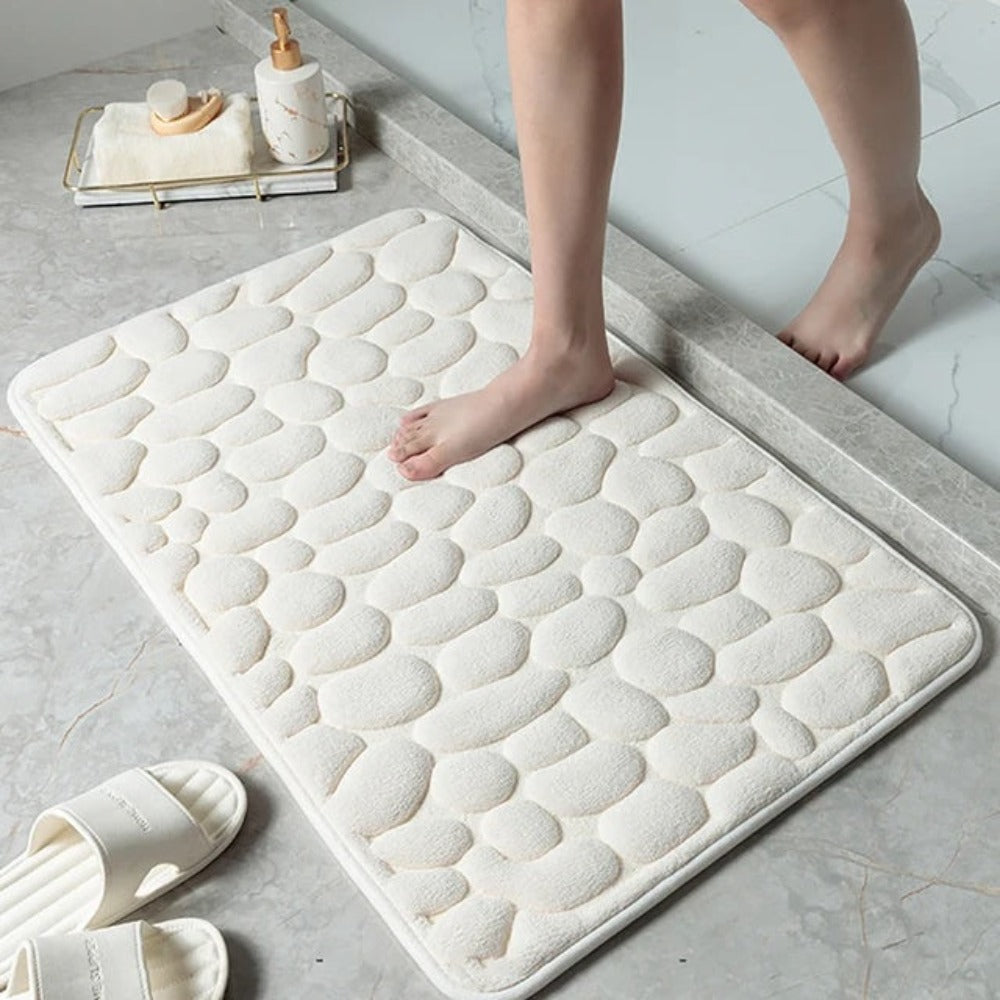 SoftStone Bath Mat – Absorbent Microfibre Mat for Calm, Spa-Inspired Bathrooms